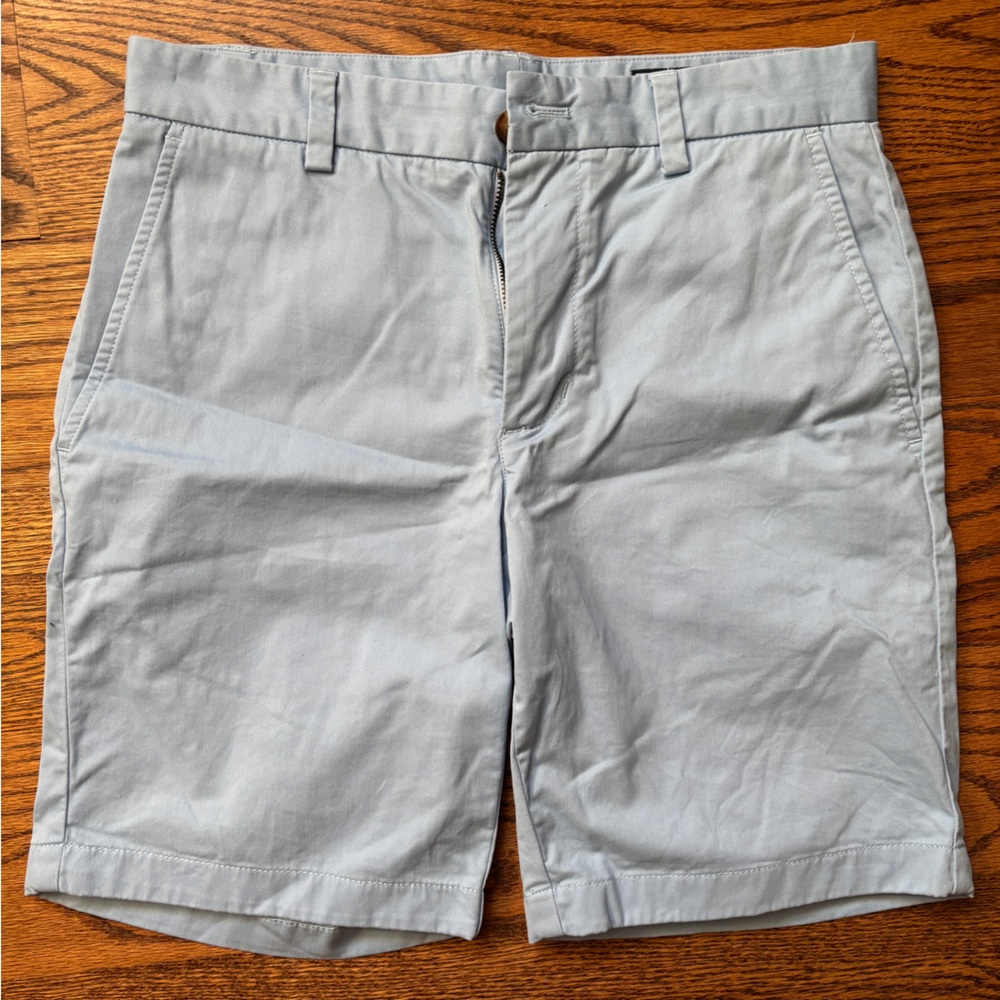 Vineyard Vines Light Blue Flat Front Shorts